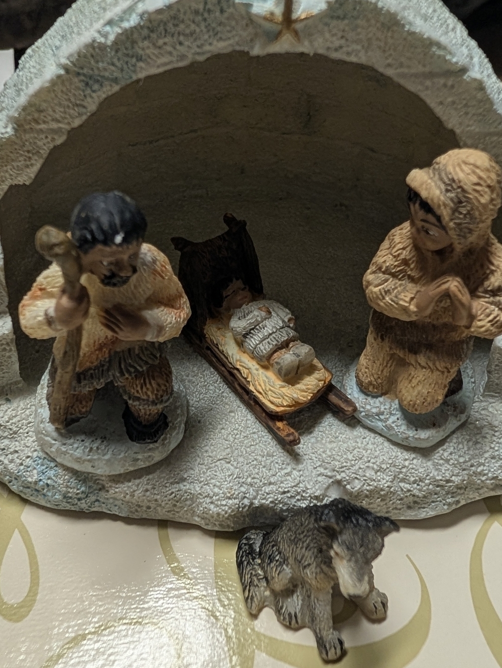 Alaskan Nativity Set Vintage